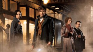 Katherine Waterstone, Eddie Redmayne, Alison Sudol, and Dan Fogler return to the Wizarding World