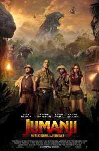 Jumanji: Welcome to the Jungle film poster 2017