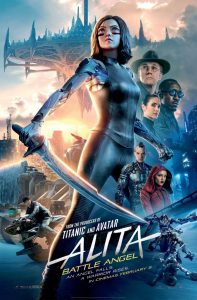 Alita Battle Angel film poster 2019